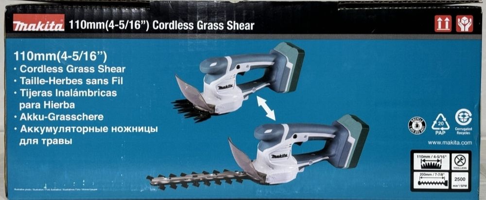 Акумуляторні ножиці для трави Makita UM110D001

 Makita UM110D001