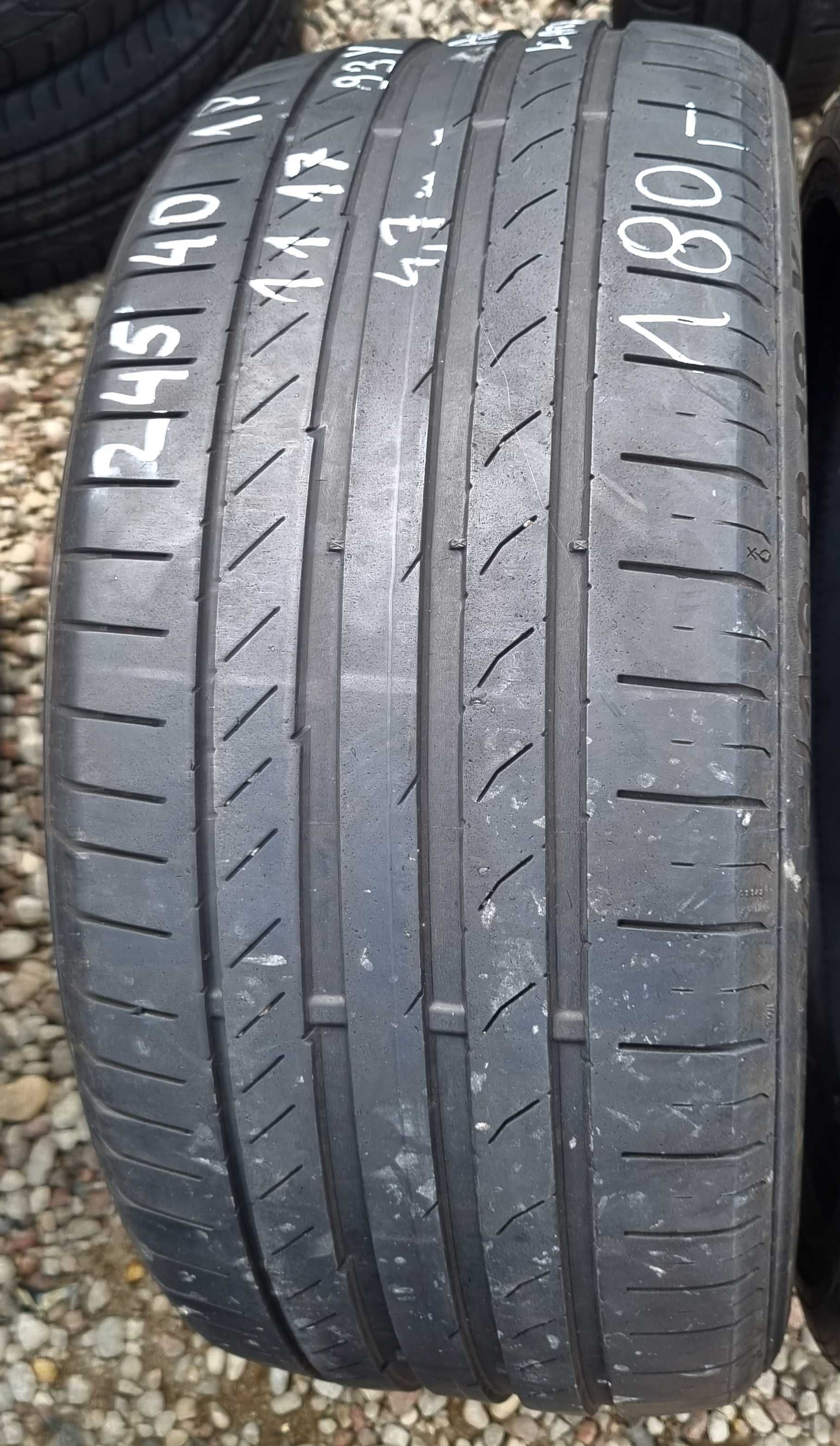 245/40R18 Continental Conti Sport Contact 5 Lato