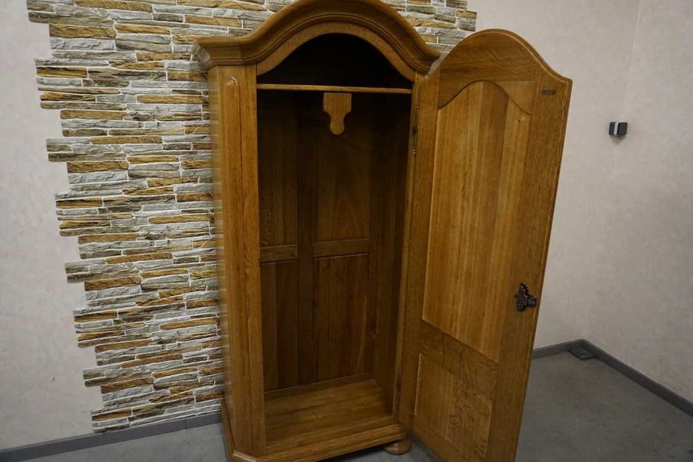 Szafa lity dąb dębowa 1 drzwiowa szer. 90 cm    (P-1307)