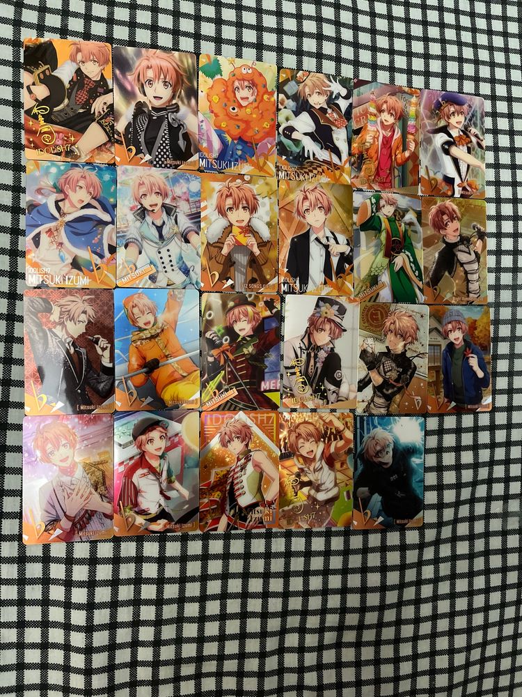 Оринальні аніме картки Idolish7