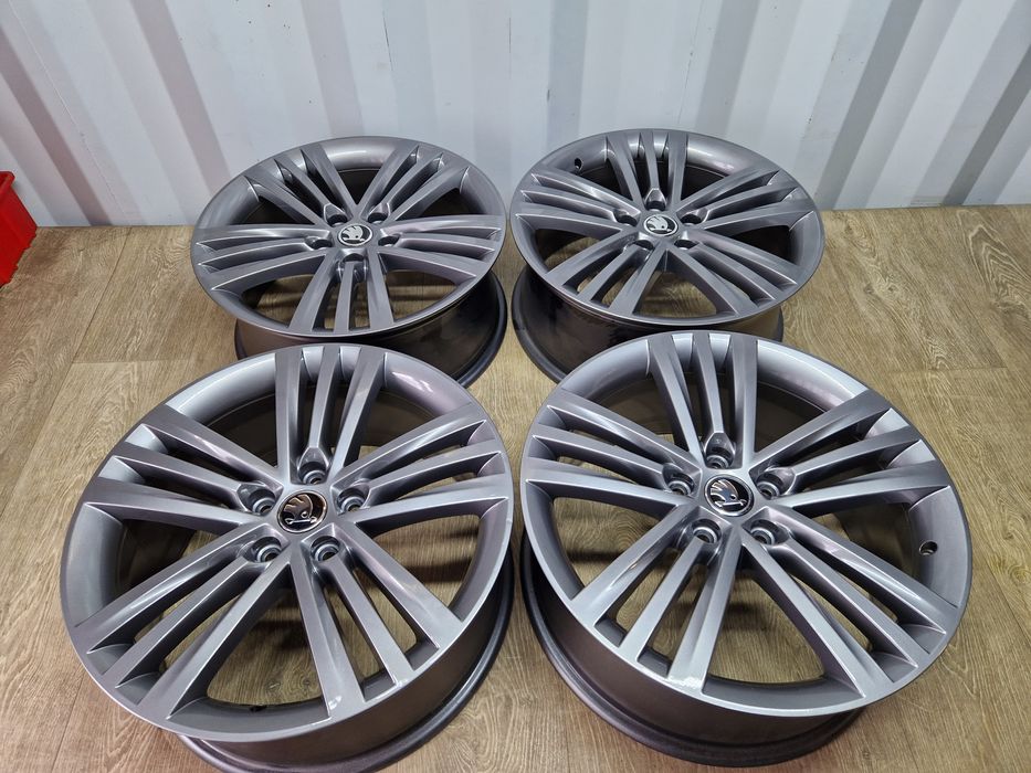 Felgi 18 skoda octavia superb kodiaq karoq 5x112 7.5j et46 os 57.1