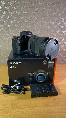 Камера Sony a7III body (в идеале + доп. аккумулятор)