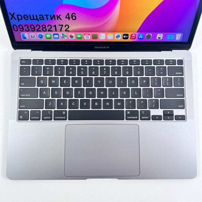 MacBook Air 13 2020 M1 16GB RAM 256GB SSD Space Gray МАГАЗИН ГАРАНТІЯ