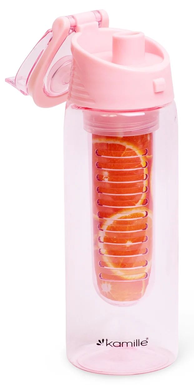 Butelka Bidon Na Wodę Z Wkładem Na Owoce Lód Bidon 660 Ml