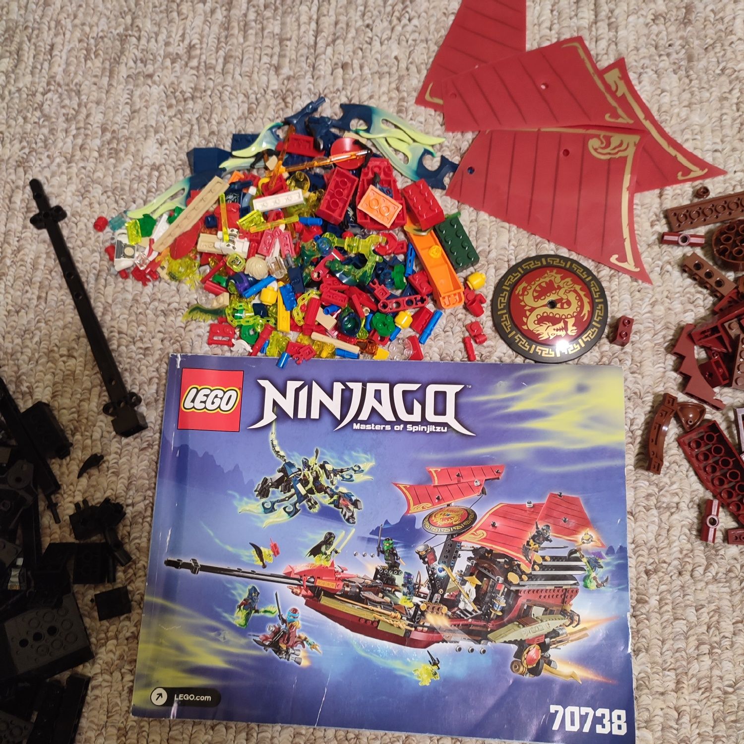 Конструктор Lego Ninjago корабль 70738