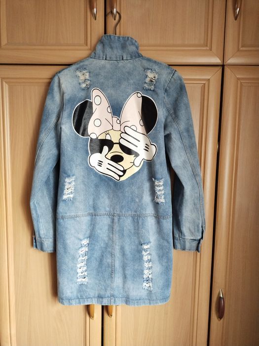 Кардиган, пиджак джинсовый