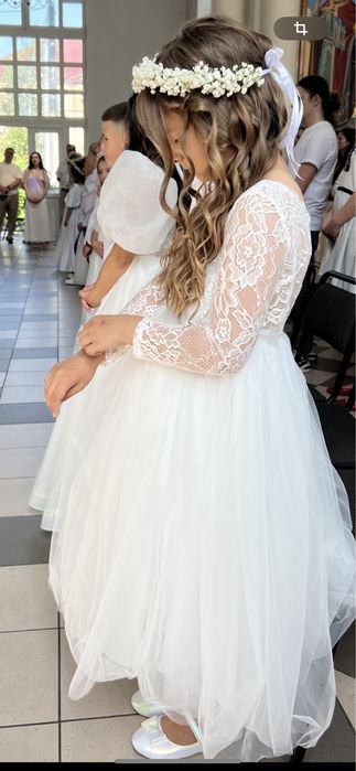 Сукня на причастя 134 новорічна