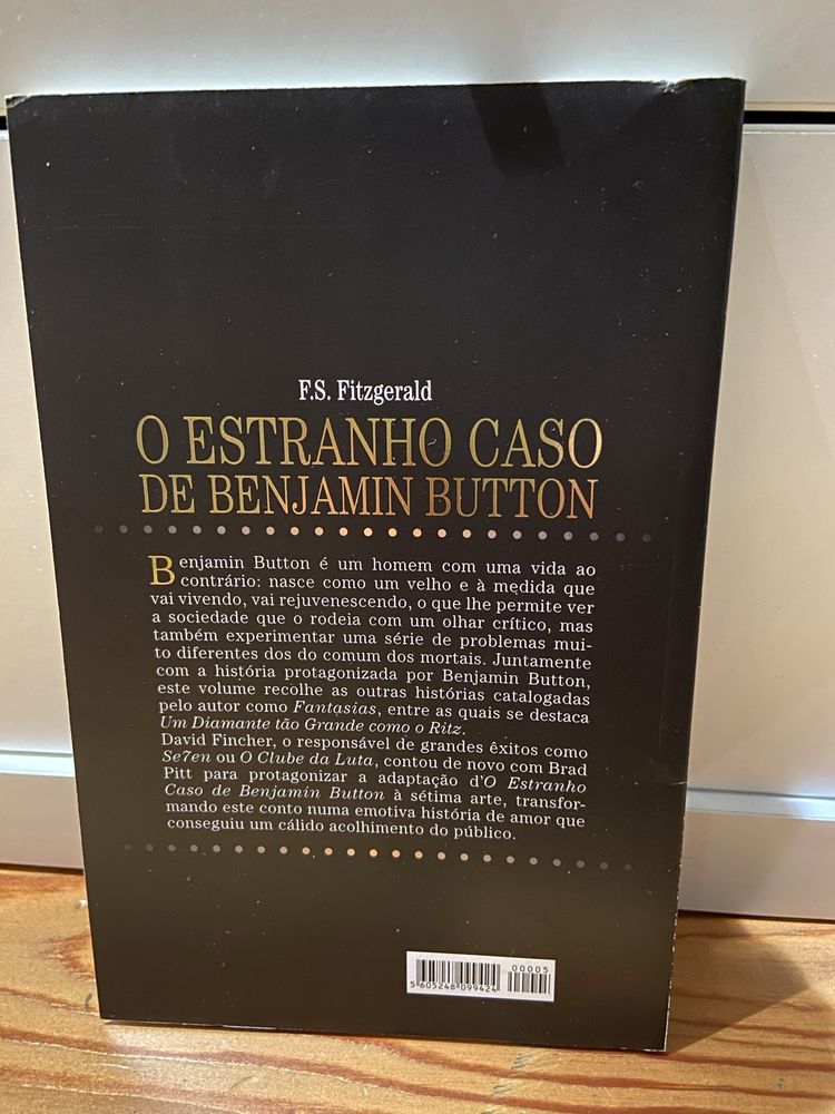 Livro - O estranho caso de Benjamim Button