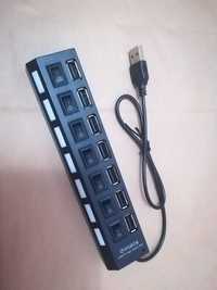 USB-хаб 7 ports USB 2.0