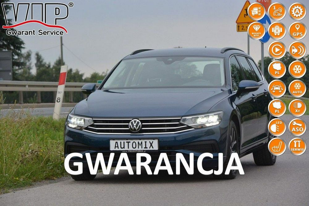 Volkswagen Passat 2.0TDI full led Car Play Android Auto nawi Polski Salon FV23% gwarancj