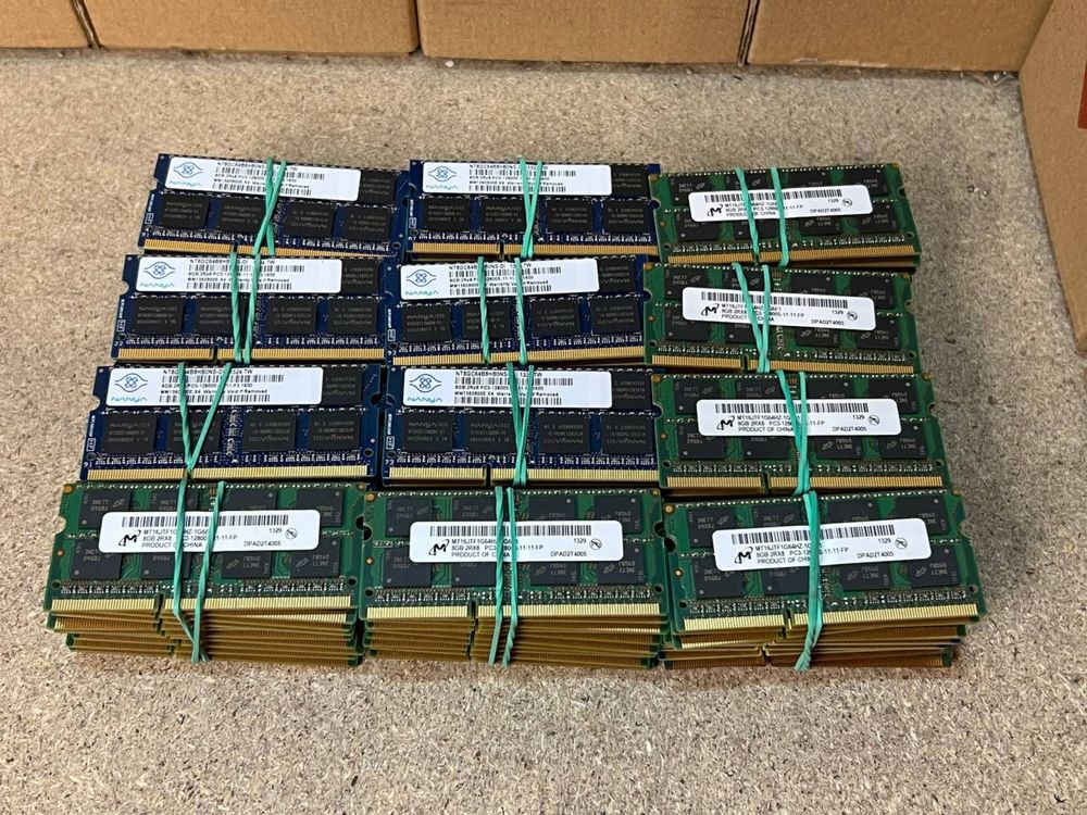 Оперативна пам'ять DDR3 1.5v 8gb 1600 | PC3-12800 | SODIMM |