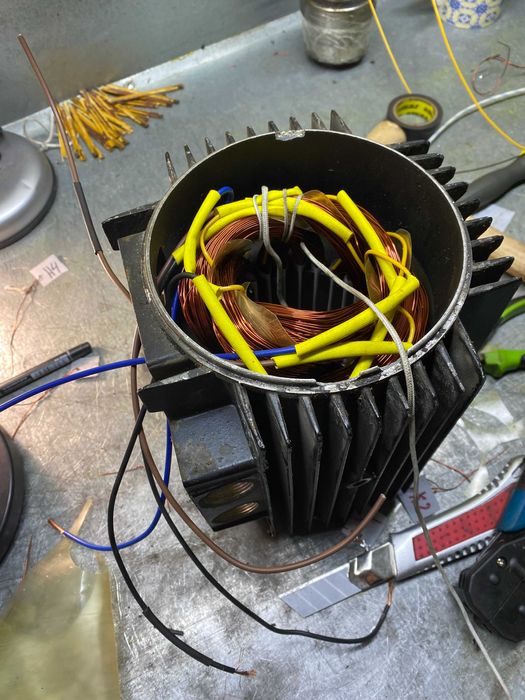 Перемотка великих двигунів 220V,380V.Майстерня,Дніпро