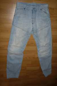 Spodnie Jeans męskie roz XL W34L38 * G - Star Raw Denim