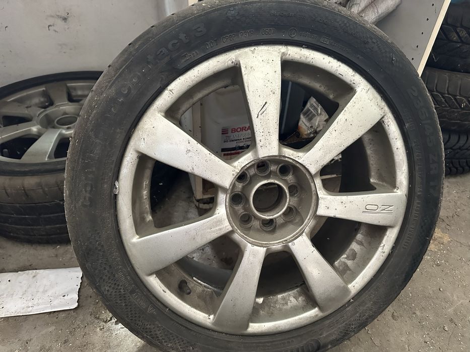 Felgi aluminiowe O.Z 17 cali