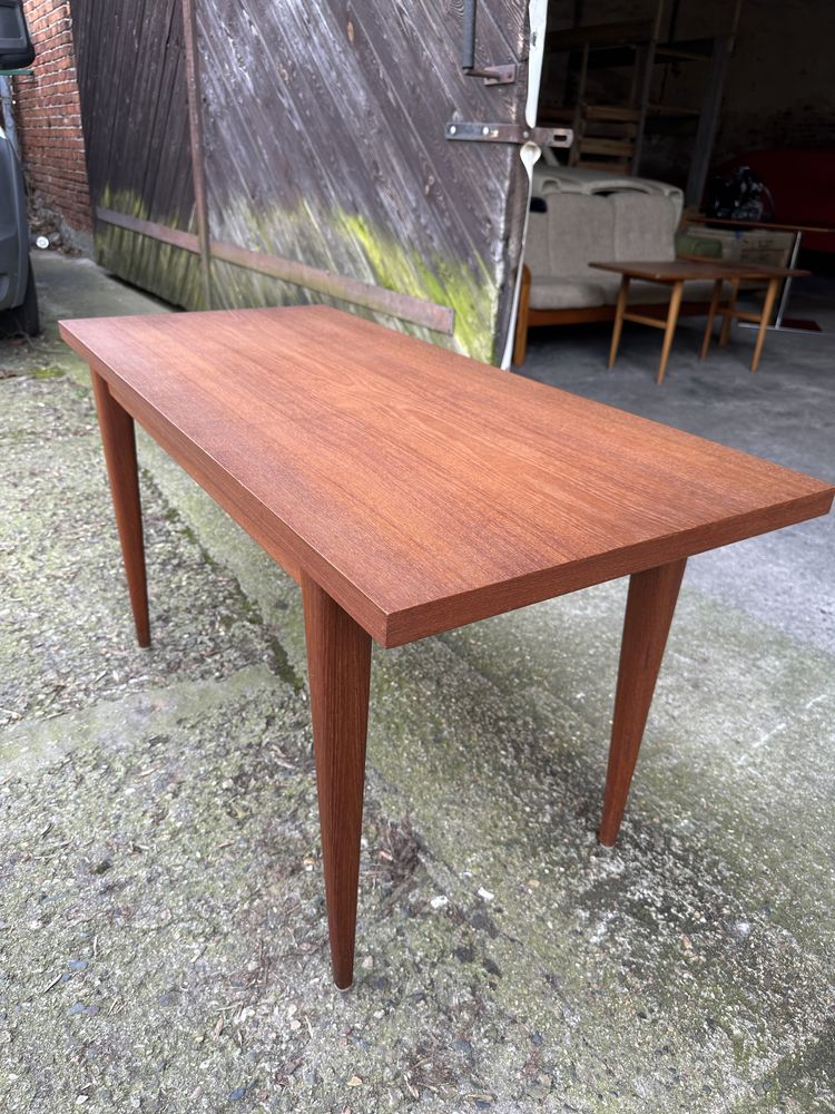 Stolik kawowy / sofa table tekowy Dania mid-century