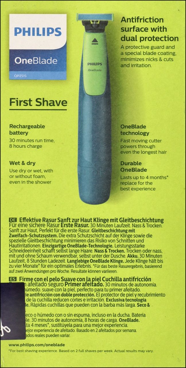 Maszynka do golenia Philips OneBlade