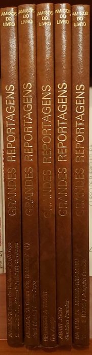Coleção "Grandes Reportagens" – 5 volumes (1985)