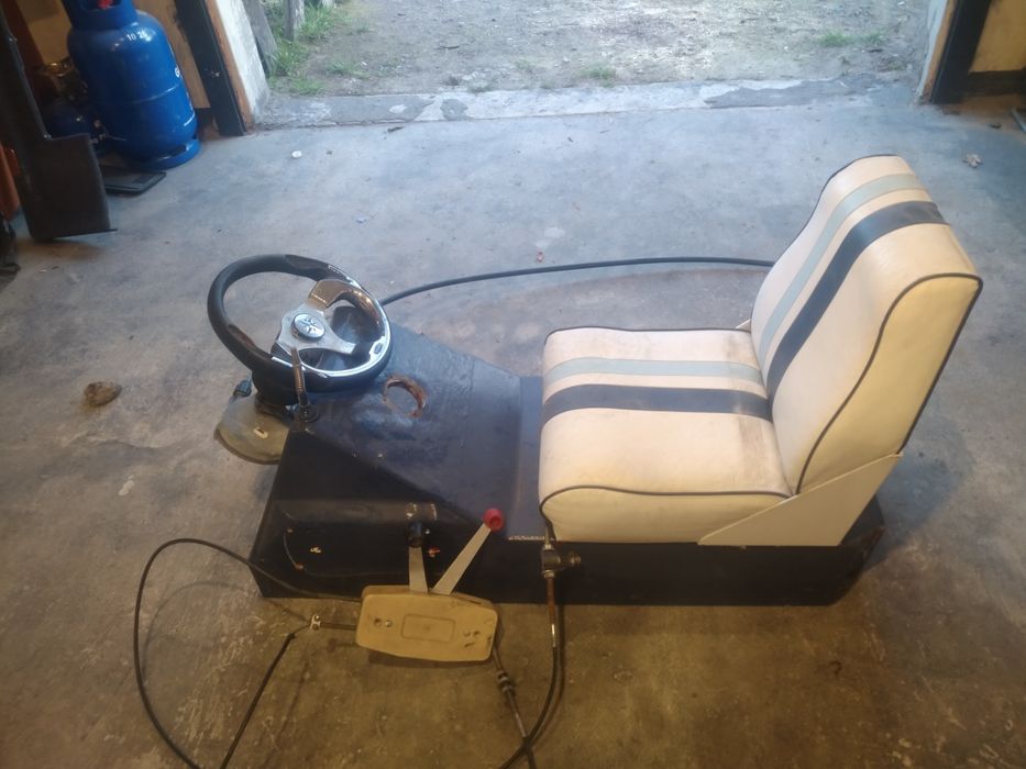 Sterówka do łodzi pontonu