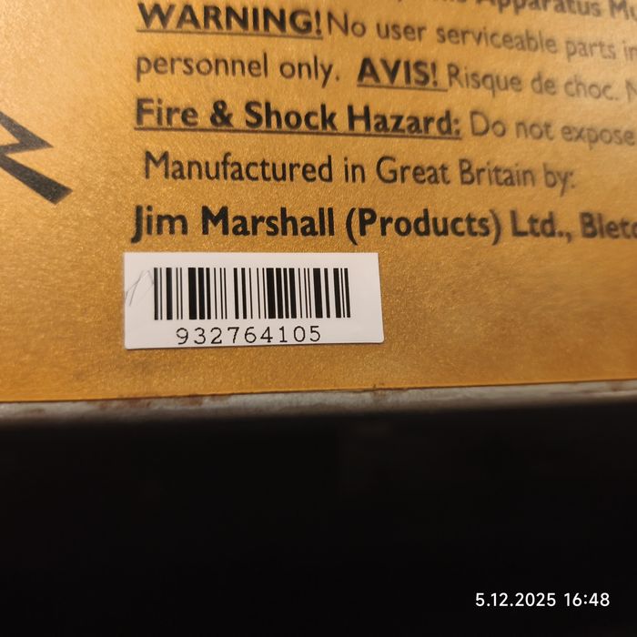 Marshall Valvestate 100V 8100 Head Głowa Gitarowa Vintage 1993