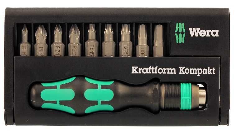 Wera наборы отверток Kraftform  и бит WERA. Германия