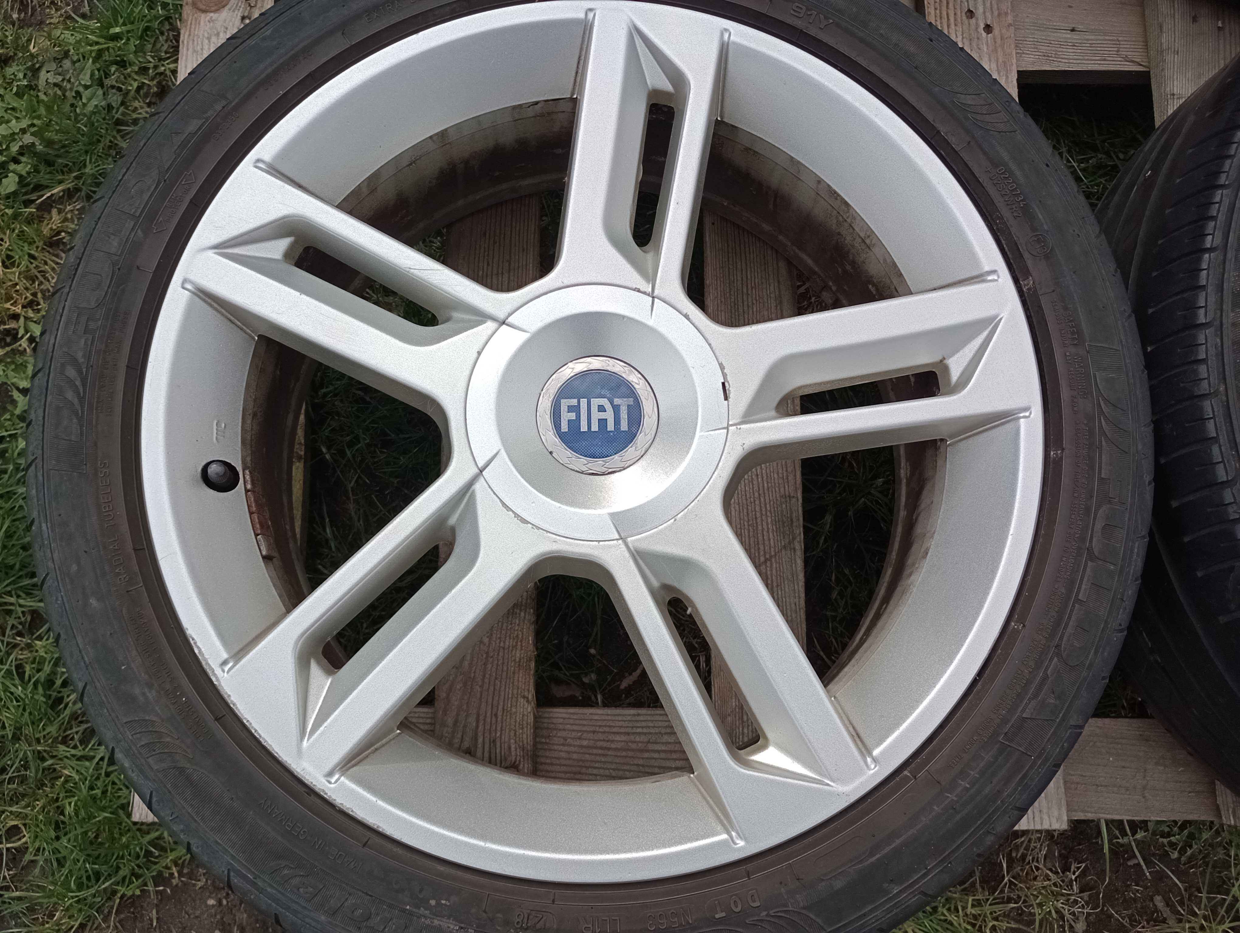 Alufelgi 17 cali 4x98 FIAT Stilo Bravo Punto Doblo 500 Qubo Tipo Panda