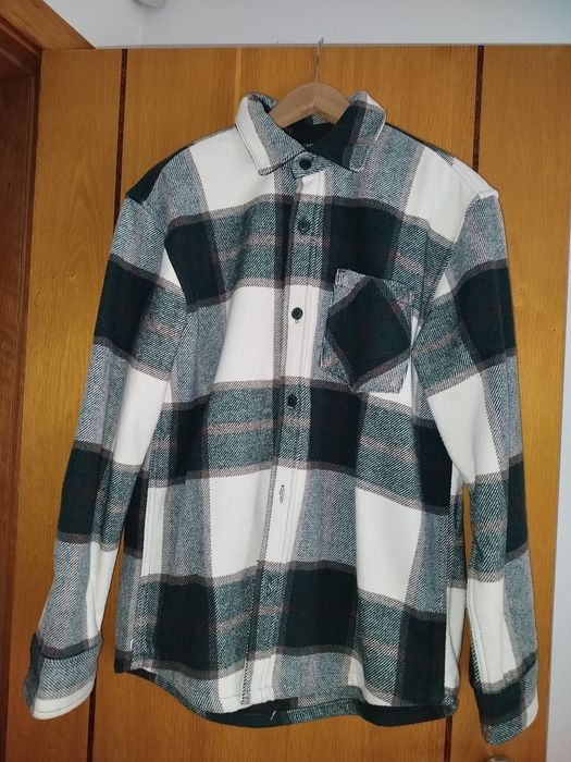 Camisa xadres homem Pull & Bear