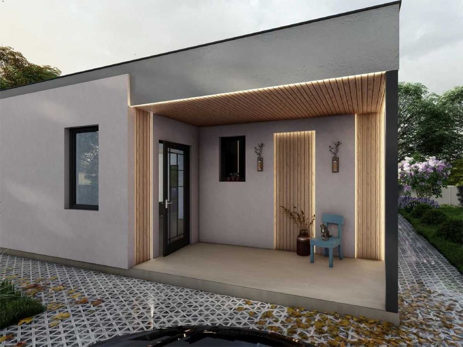 Енергоефективний будинок 101 м2 за 45 днів з СІП панелей в Славутичі