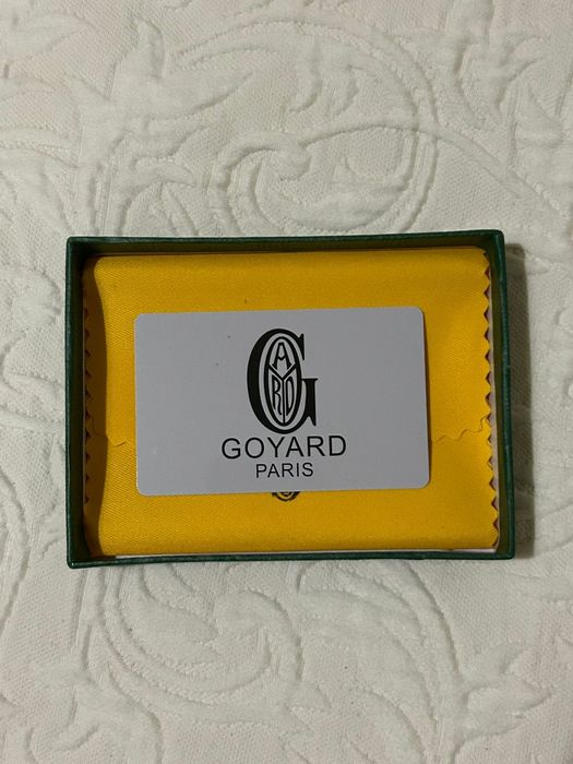 Carteira goyard castanha