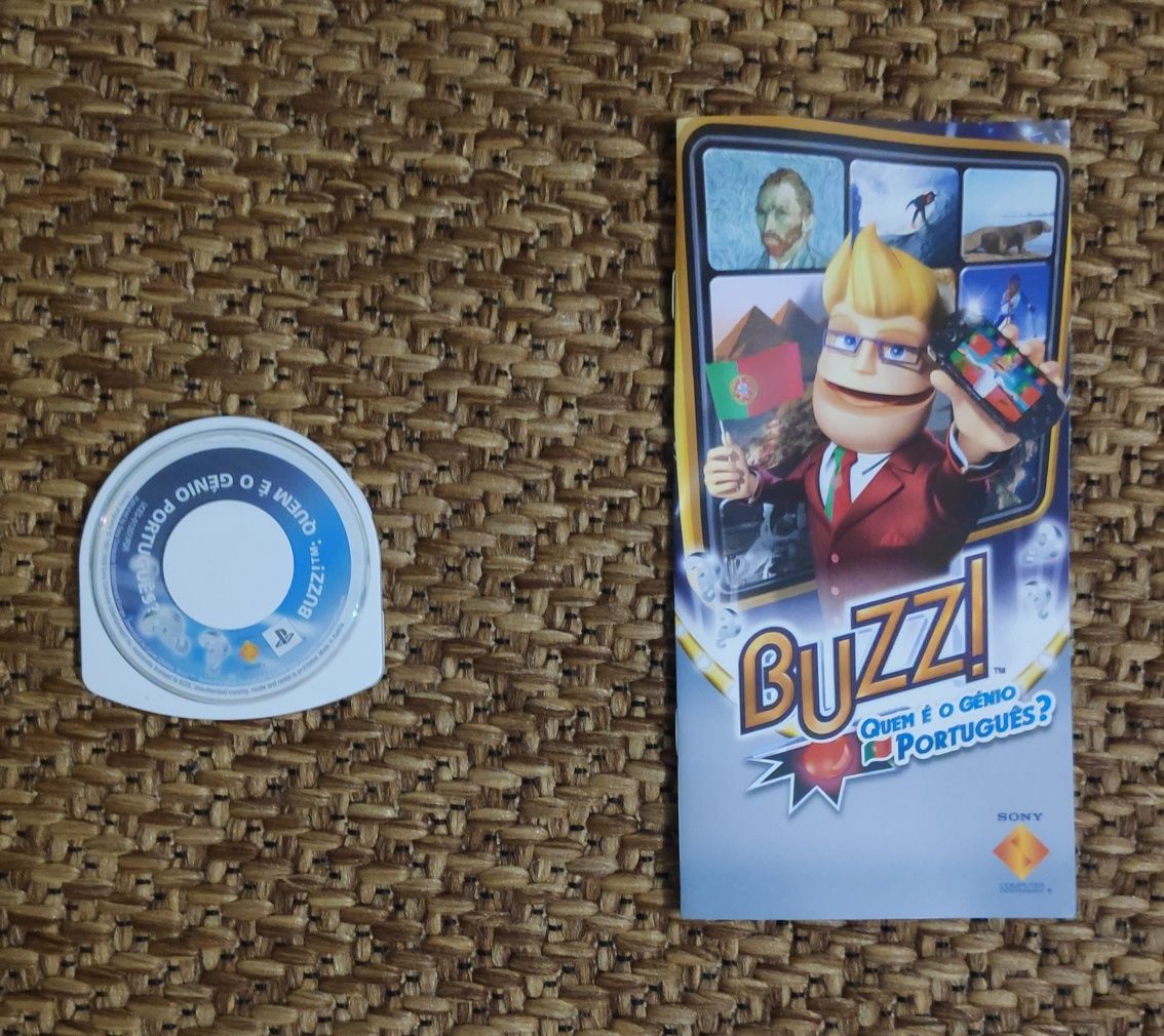 Buzz! jogo PSP - Quem é o génio português?
