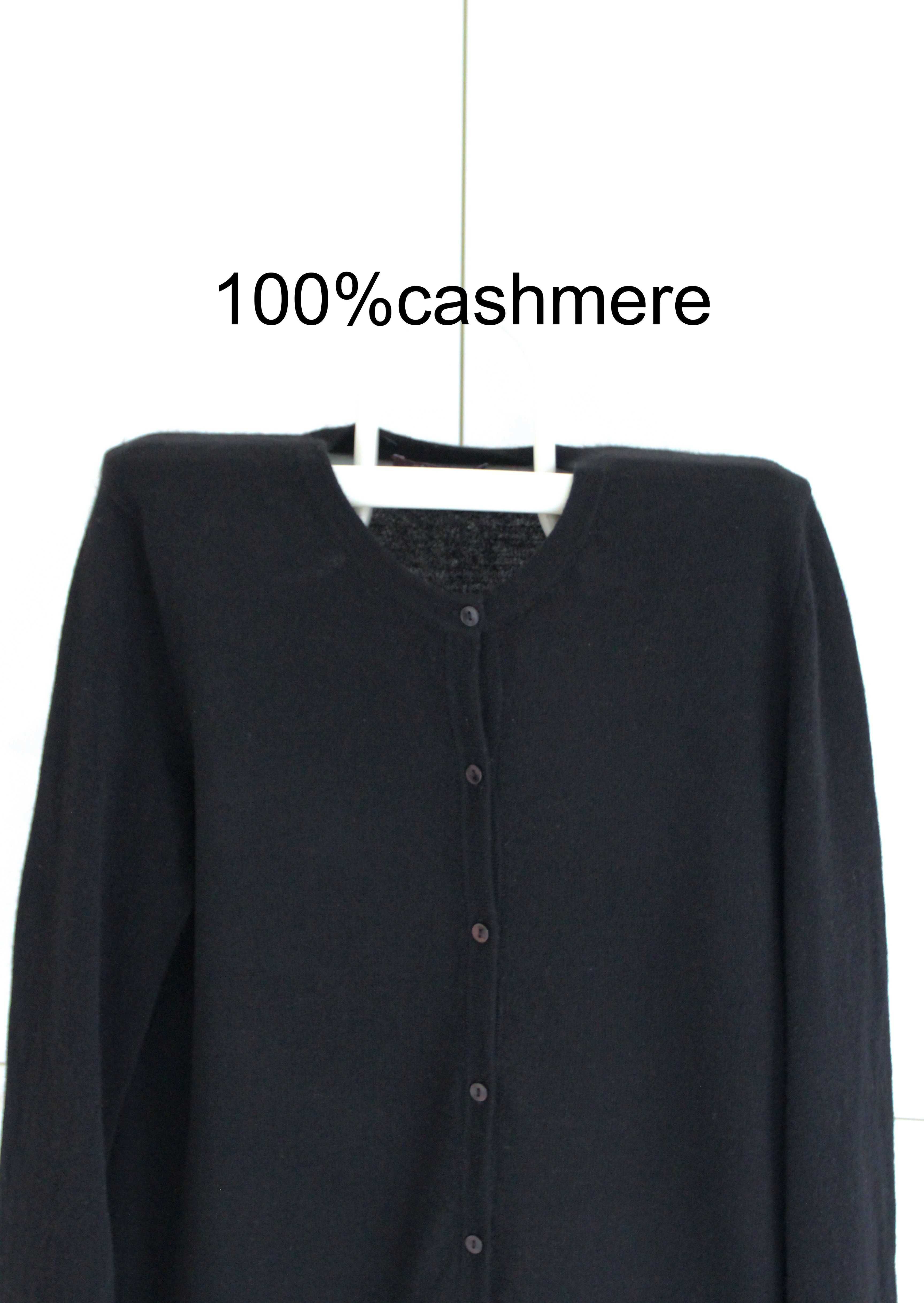 100% kaszmir bez wad L/XL