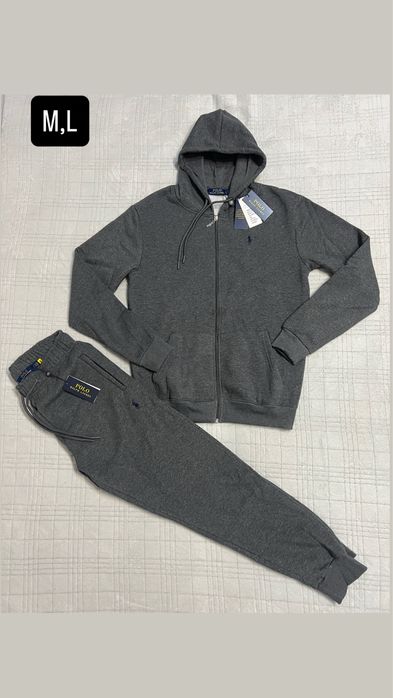 Komplet Ralph Lauren Szary M L !!Promocja!!