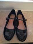 Czarne damskie balerinki rozmiar 39 firm Fabulous