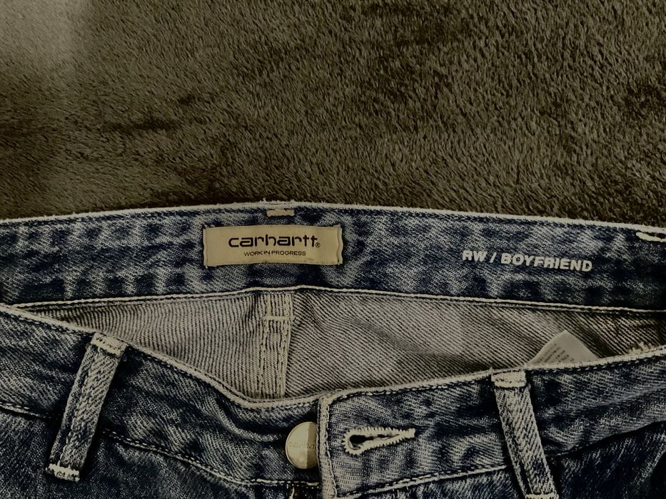 carhartt  джинси сині жіночі  бойфренди