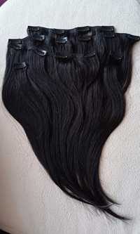 Włosy naturalne Clip in 40cm