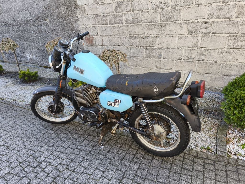 MZ ETZ 251 w oryginalnym lakierze