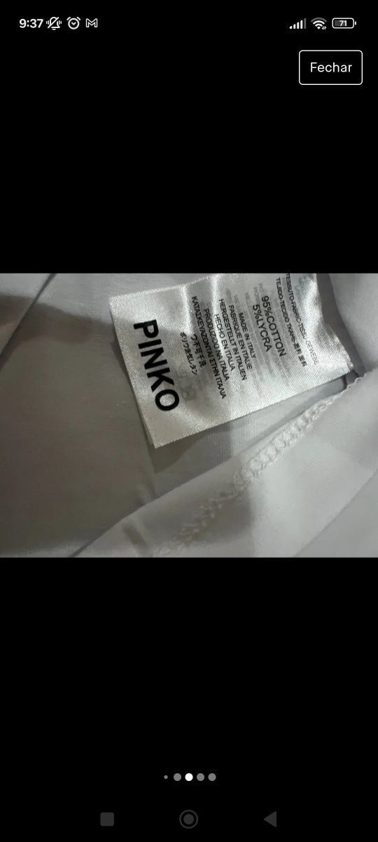T-shirt Pinko nova com etiqueta M