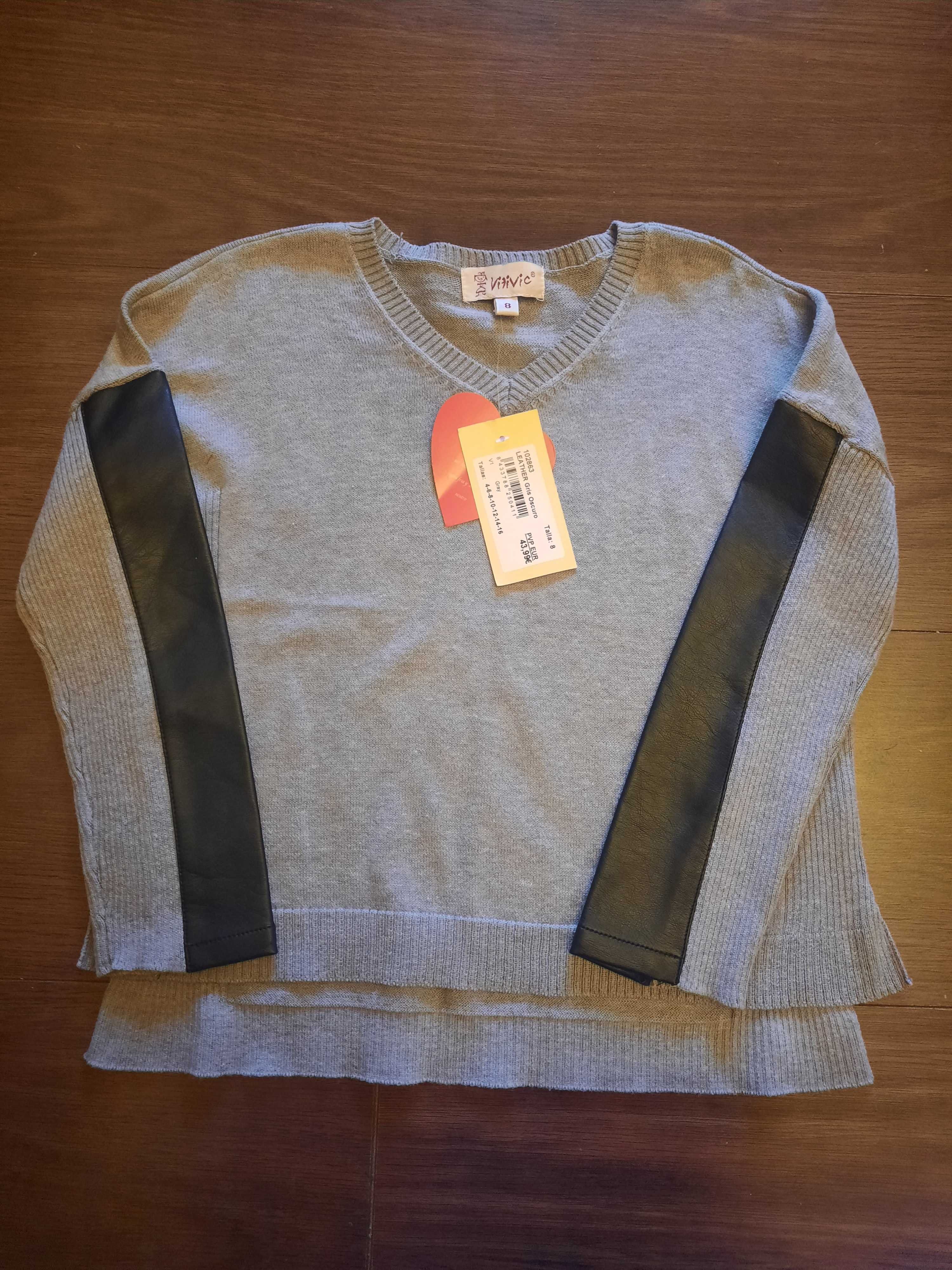 Новый свитер на девочку Vitivic, Испания, 6-8 и 8-10/ 116-126, 126-138