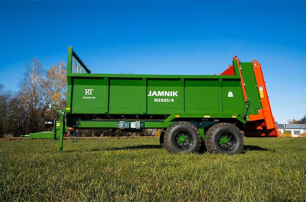 Rozrzutnik obornika ROLTRANS N250S/4 JAMNIK 8 ton Od ręki!