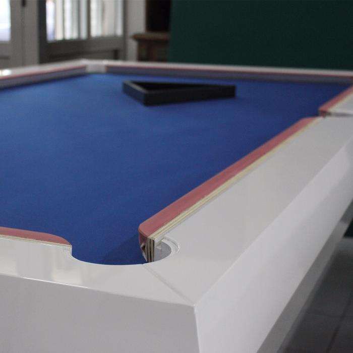 Bilhar - Mesa de Bilhar - Snooker I Azul Branco