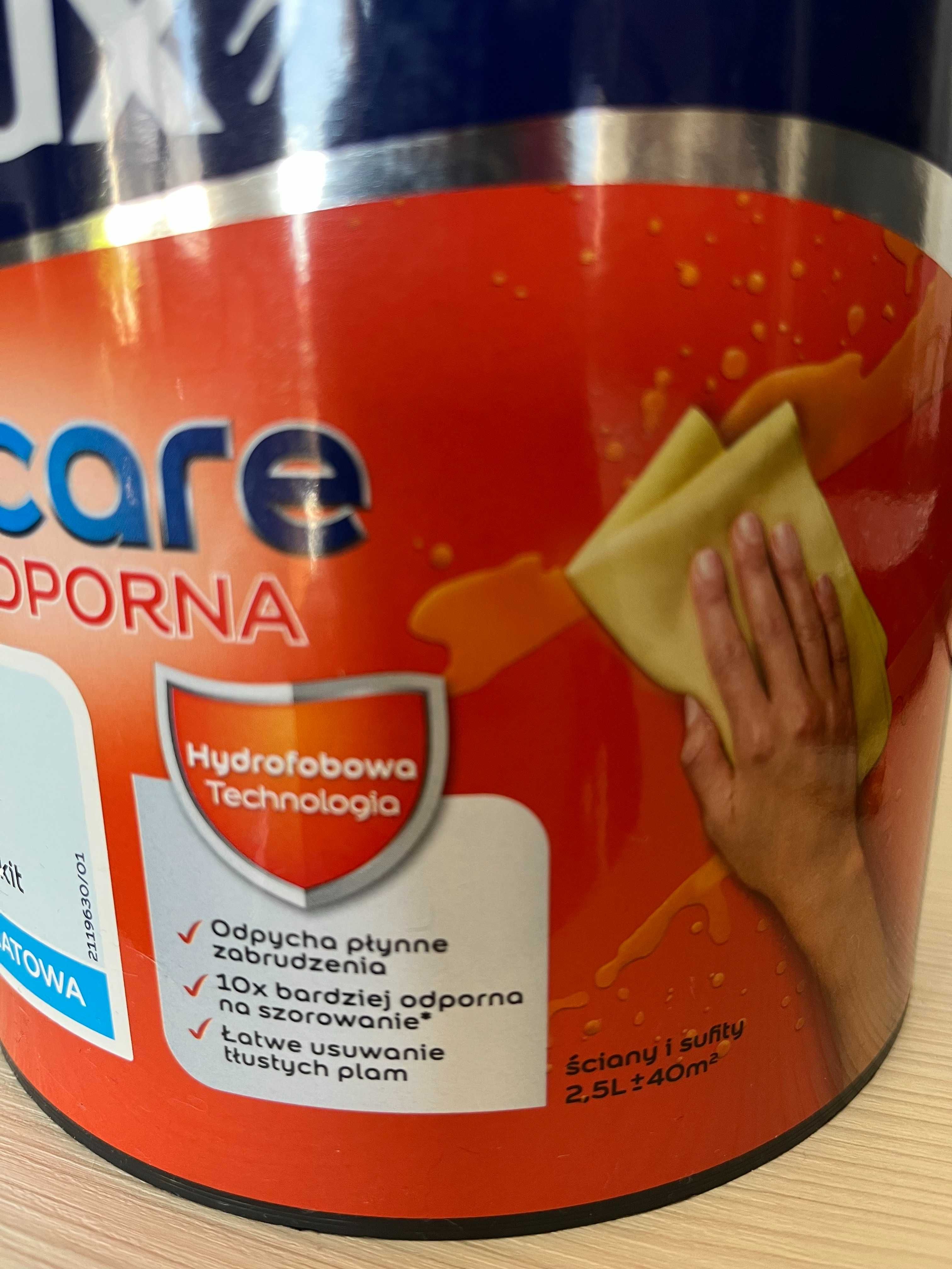 Farba DULUX Easycare krystaliczny błękit NOWA 2,5 l lateksowa mat