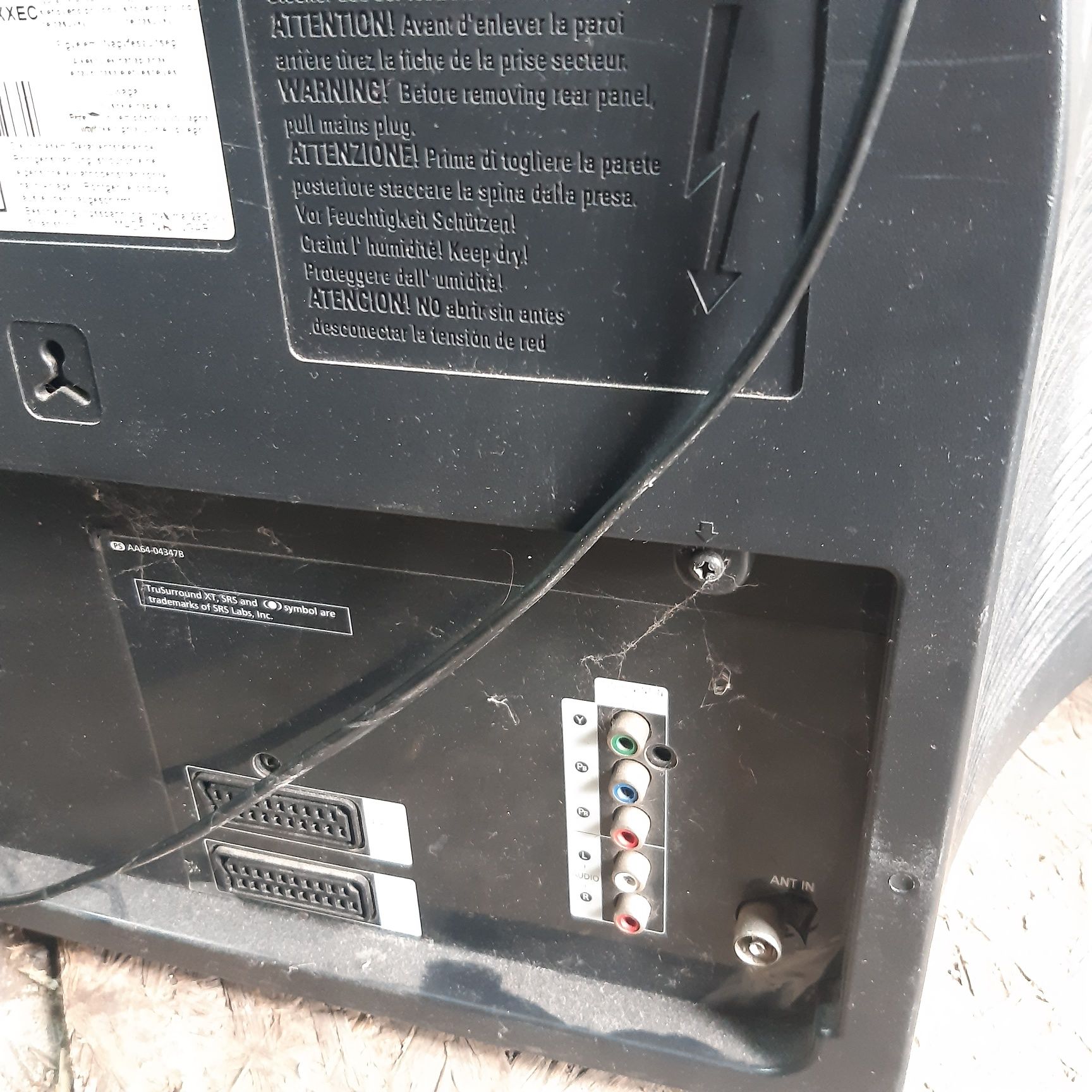 Telewizor Samsung 29' plus magnetowid Toshiba