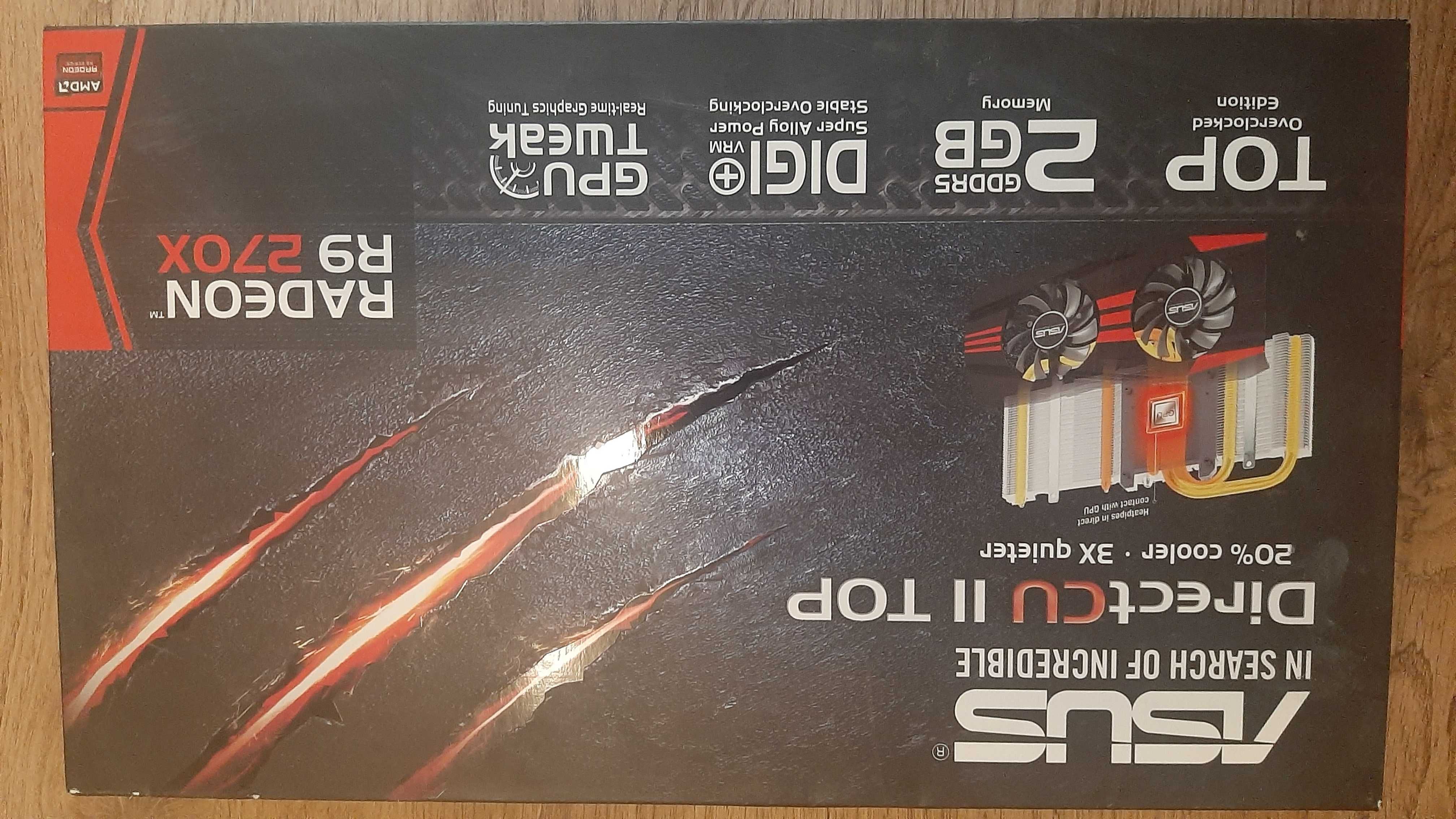 Asus  AMD   RADEON R9 270X 2GB GDDR5