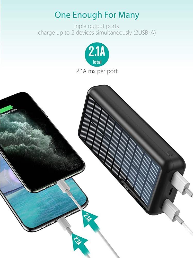 Powerbank. Power bank. Solar charger. Powerbank solarny.