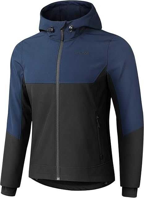 Kurtka Softshell męska z kapturem wodoodporna turystyczna XXL