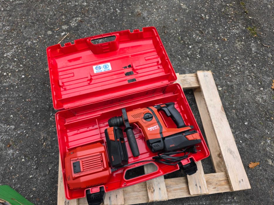 HILTI TE 6-A36 młotowiertarka 2xaku walizka ładowarka