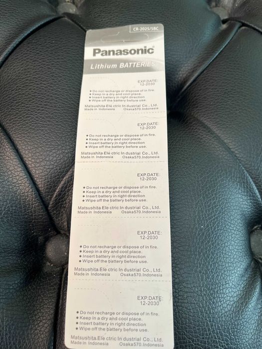 Bateria do zegarków kalkulatorów CR2025 3V 5szt komplet