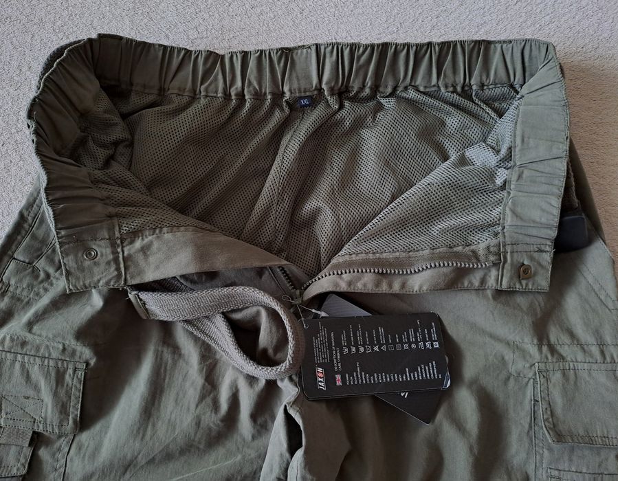NOWE spodnie wędkarskie JAXON roz. 2XL fishing styl komfort