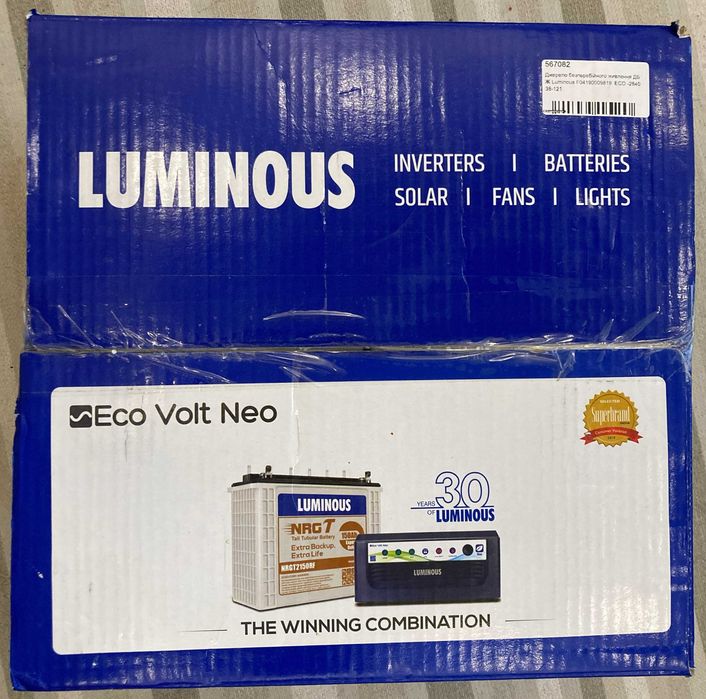 дбж інвертор 12-220 Luminous Eco Volt Neo 900VA