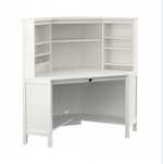 Biurko narozne Hemnes IKEA drewno