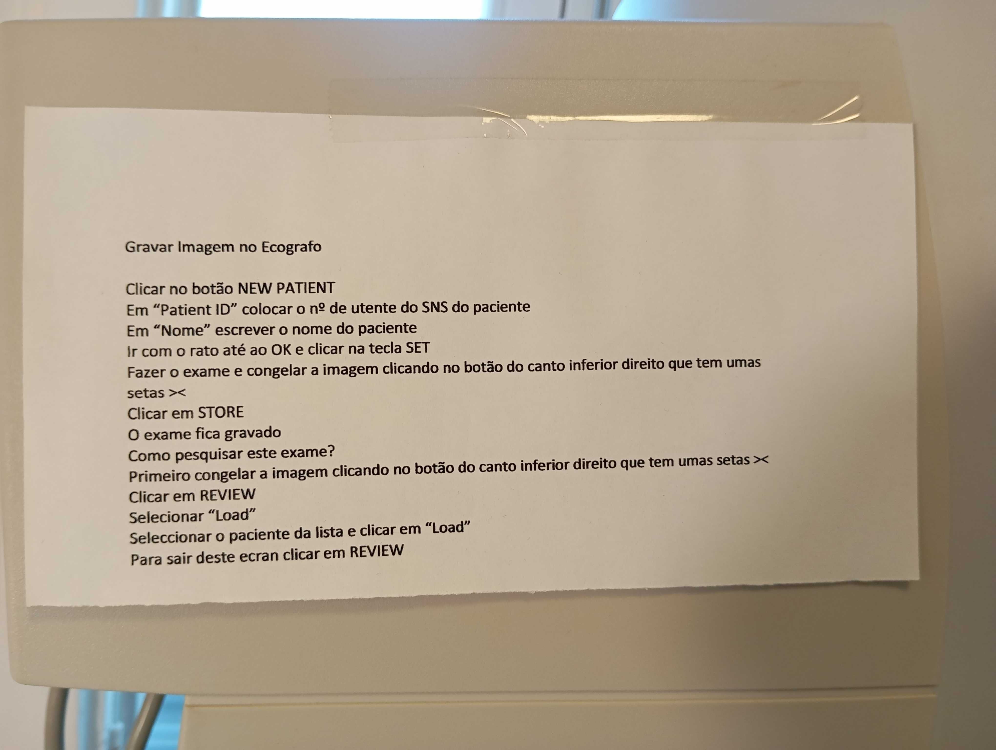 equipamentos médicos - ecógrafo (ginecologia-obstetrícia)